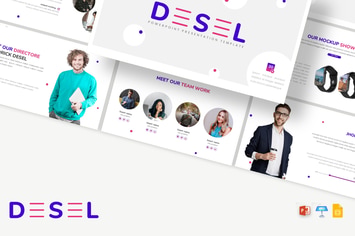 Desel - Travel Agency PPTX / GSlides / Key