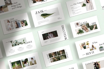 Zask - Clean Presentation Template