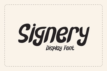 Signery – Display Font