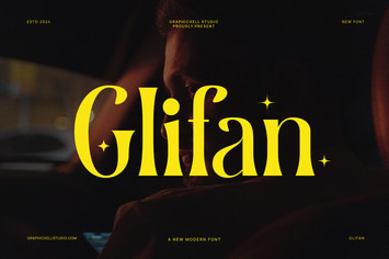 Glifan Modern Serif Font
