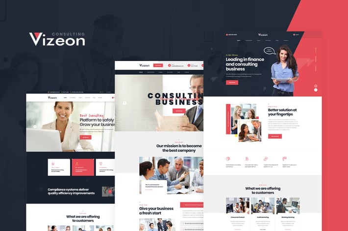 Vizeon - Business Consulting HTML Template