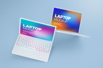 Macbook Pro Clay Mockup