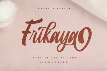 Frikaya - Stylish Script Font