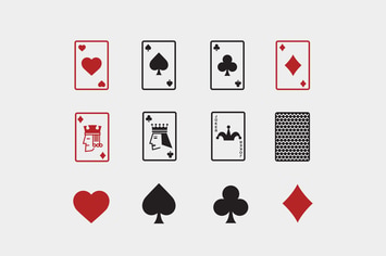 12 Playing Card Icons