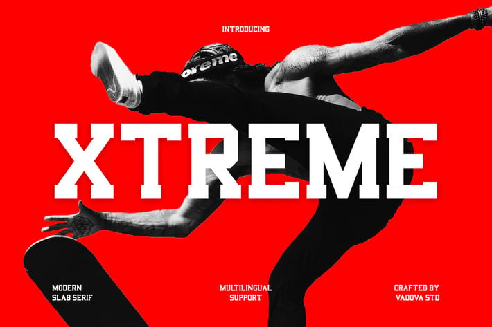 Xtreme Serif Font