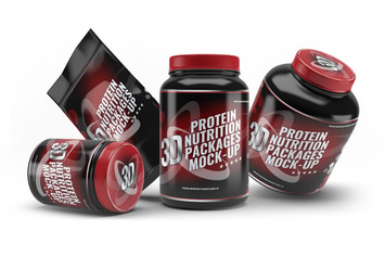 Sport Nutrition Packages Mock-Up
