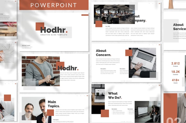 Hodhr. - Creative Powerpoint Template
