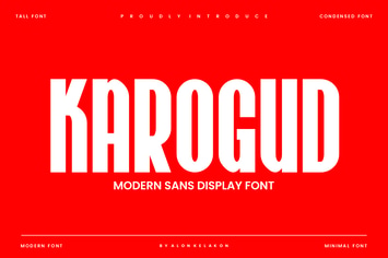 Karogud - Modern Minimal Font