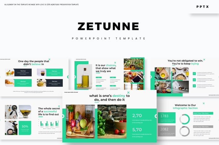Zetunne - Powerpoint Template