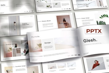 GLEEH - Minimals Powerpoint Template