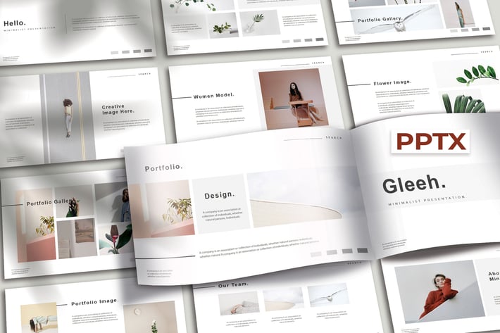 GLEEH - Minimals Powerpoint Template