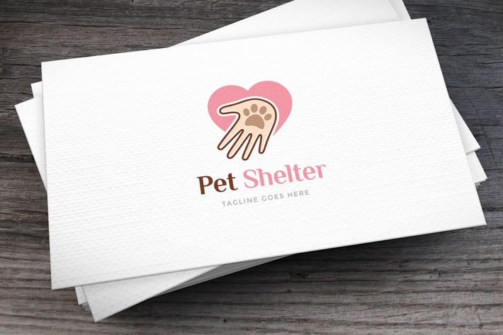 Pet Shelter Logo Template
