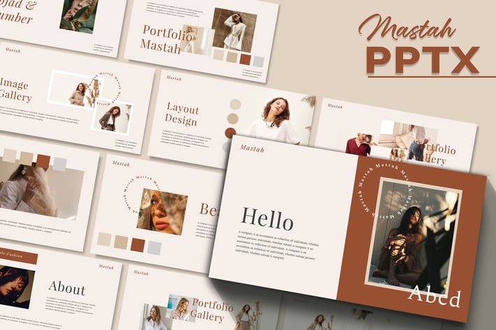 MASTAH - Fashion Powerpoint Template