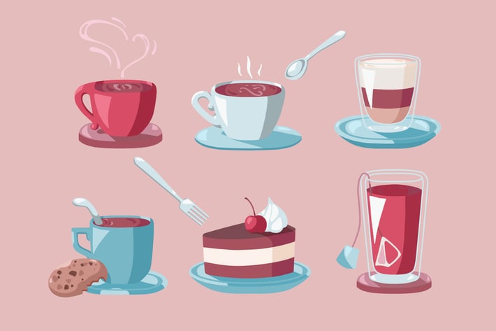 Coffee Dessert Clipart