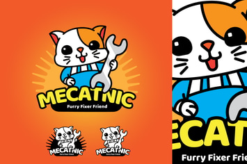 Mechanic Cat - Mascot & Esport Logo