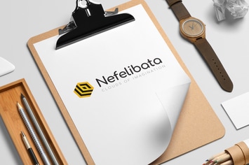 Nefelibata logo template