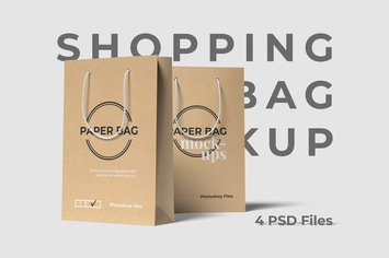 Shopping Bag Mockups