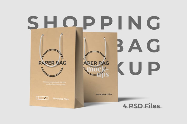 Shopping Bag Mockups