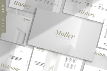 Moller - Lookbook Google Slide Template