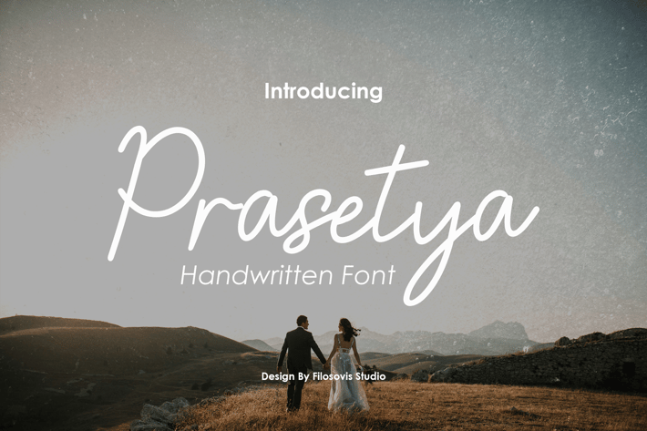 Prasetya | Handwritten Font