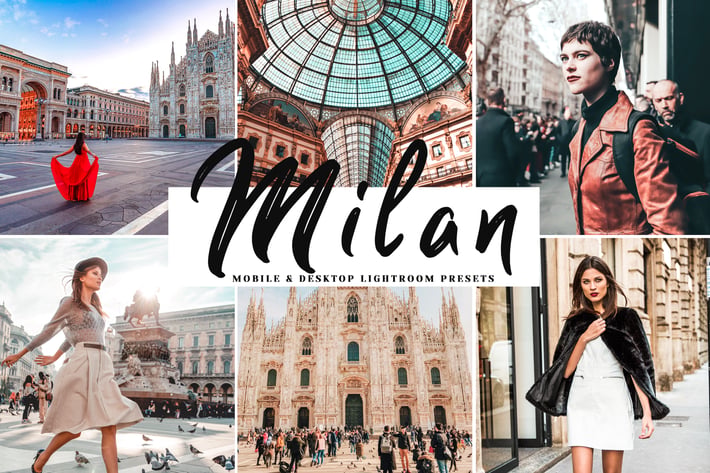 Milan Mobile & Desktop Lightroom Presets