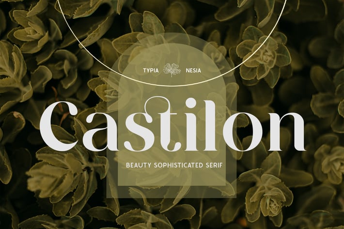 Castilon - Elegant Beauty Sophisticated Serif Font