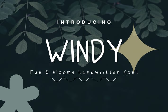 Windy - Clean Handwritten Font