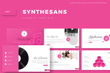 Synthesans - Keynote Tamplate