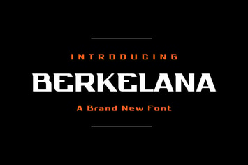 Berkelana Font