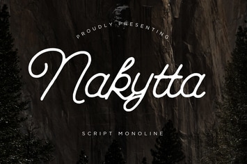 Nakytta Monoline Business Font