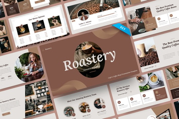 Roastery - Cafe & Coffee Shop Keynote