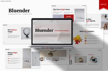 Bluender | Powerpoint Template