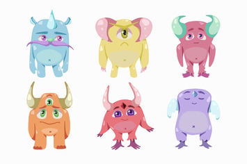 Friendly Aliens Clipart