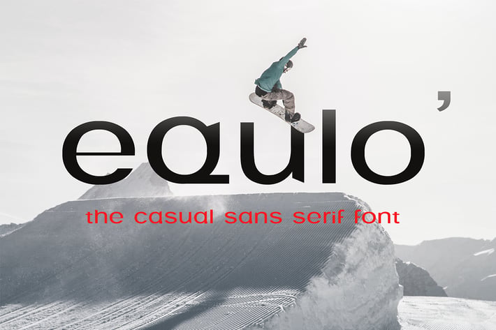 Equlo - Sans Serif Font