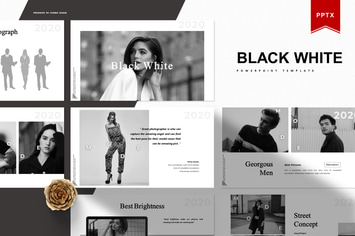 Black White | Powerpoint Template