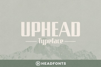 Uphead Typeface Font