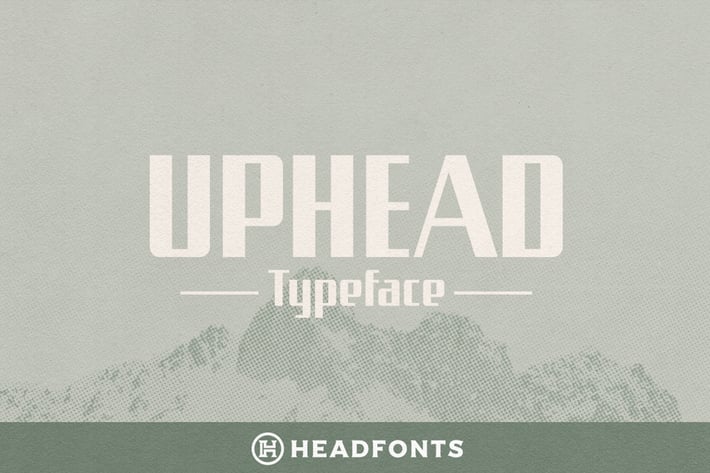 Uphead Typeface Font