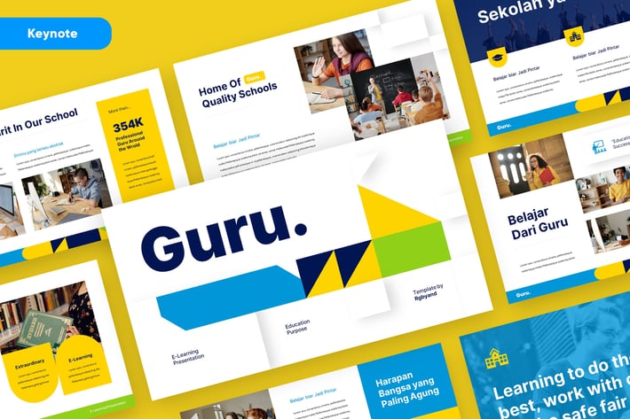 GURU - Education and Course Keynote Template