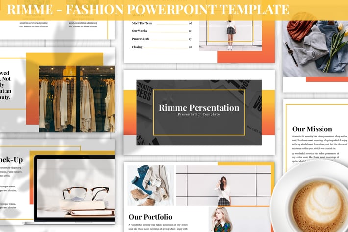 Rimme - Fashion Powerpoint Template