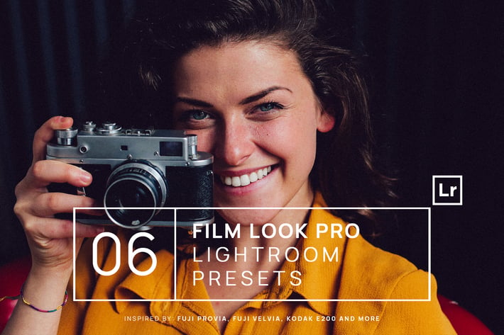 6 Film Look Pro Lightroom Presets