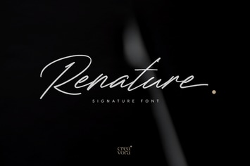 Renature -  Elegant Signature Font