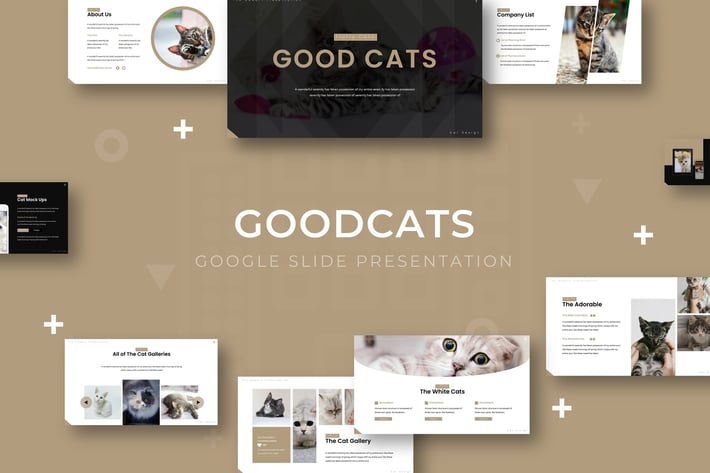 Good Cat - Google Slide Template