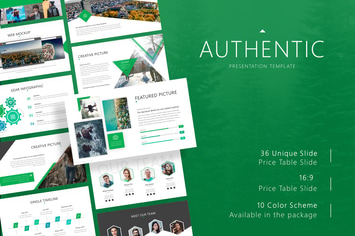 Authentic Presentation Template