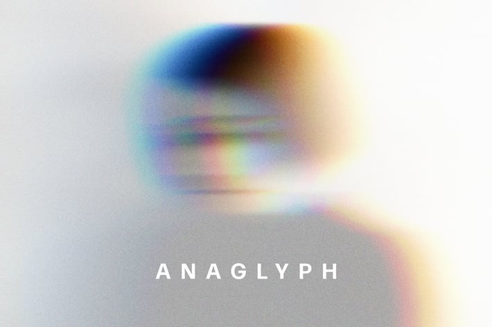 Anaglyph VHS Photo Effect