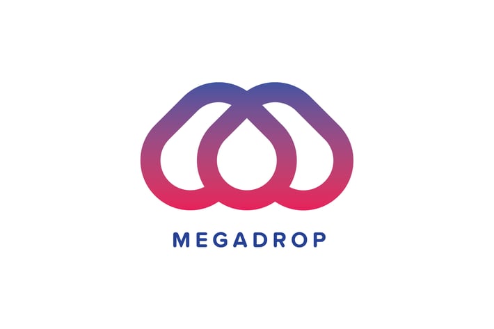 Mega Drop Logo Template