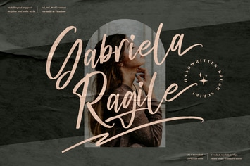 Gabriela Ragile Handwritten Font
