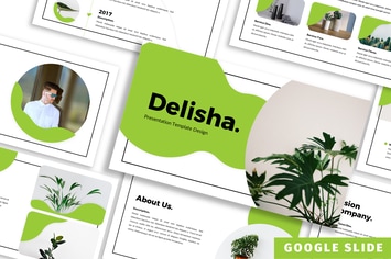 Delisha - Business Google Slide Template