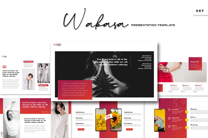 Wakasa - Keynote Template