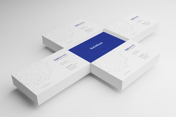 Realistic Business Card Mockup 