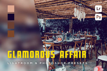 6 Glamorous Affair Lightroom and Photoshop Presets